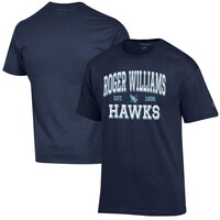 Men's Champion Navy Roger Williams University Est. Date Jersey T-Shirt