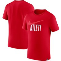 Men's Nike Red Atletico de Madrid Swoosh T-Shirt