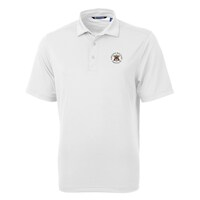 Men's Cutter & Buck White Virginia Military Institute Keydets Big & Tall Virtue Eco Pique Recycled Polo