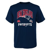 Youth Navy New England Patriots Official Business T-Shirt