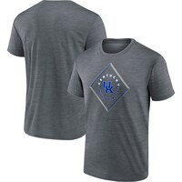 Men's Heathered Gray Kentucky Wildcats Play Ball Channel Mesh Rowan T-Shirt
