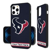 Houston Texans Personalized Stripe Design iPhone Bump Case