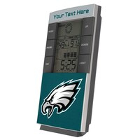 Philadelphia Eagles Personalized Digital Desk Clock
