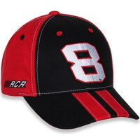Youth Checkered Flag Black/Red Tyler Reddick Big Number Adjustable Hat