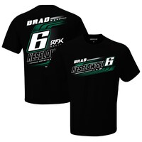 Men's Roush Fenway Keselowski Racing Black Brad Keselowski Hi-Octane T-Shirt