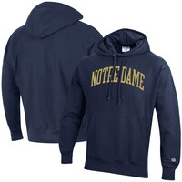 Men's Champion Navy Notre Dame Fighting Irish Big & Tall Reverse Weave Fleece Pullover Hoodie Sweatshirt