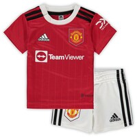 Infant adidas Red Manchester United 2022 Home Kit
