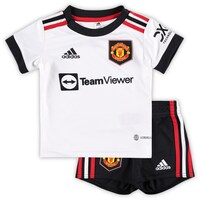 Infant adidas White Manchester United 2022 Away Kit