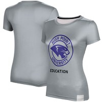 Women's Gray High Point Panthers Education T-Shirt
