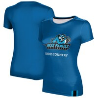 Women's Blue Holy Family Tigers Cross Country T-Shirt
