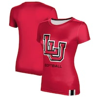 Women's Red Lamar Cardinals Softball T-Shirt