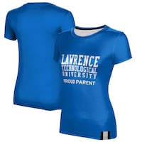Women's Blue Lawrence Technological University Blue Devils Proud Parent T-Shirt