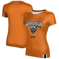 Women's Orange Mercer Bears Band T-Shirt