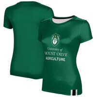 Women's Green Mount Olive Trojans Agriculture T-Shirt