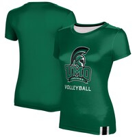 Women's Green Mount Olive Trojans Volleyball T-Shirt