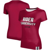 Women's Burgundy Rider Broncs Sister T-Shirt