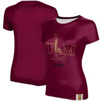 Women's Maroon ULM Warhawks Alumni T-Shirt