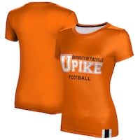Women's Orange Pikeville Bears Football T-Shirt