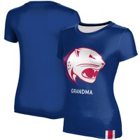 Women's Blue South Alabama Jaguars Grandma T-Shirt