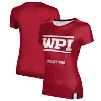 Women's Cardinal Worcester Polytechnic Institute Engineers Engineering T-Shirt