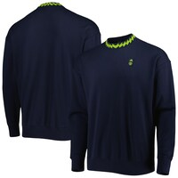 Men's adidas Navy Manchester United Lifestyle Pullover Sweatshirt