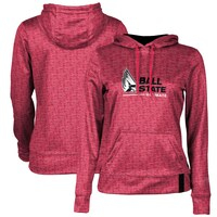 Women's Cardinal Ball State Cardinals Ultimate Pullover Hoodie