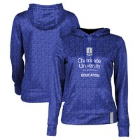 Women's Blue Chaminade University Silverswords Education Pullover Hoodie