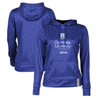 Women's Blue Chaminade University Silverswords Sister Pullover Hoodie