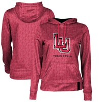Women's Red Lamar Cardinals Track & Field Pullover Hoodie