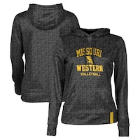 Women's Black Missouri Western State Griffons Volleyball Pullover Hoodie