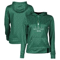 Women's Green Mount Olive Trojans Music Pullover Hoodie