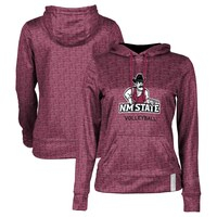Women's Crimson New Mexico State Aggies Volleyball Pullover Hoodie