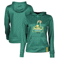 Women's Green Norfolk State Spartans Band Pullover Hoodie