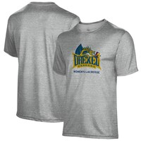 Men's Gray Drexel Dragons Women's Lacrosse Name Drop T-Shirt