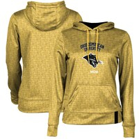 Women's Gold Ohio Dominican Panthers Mom Pullover Hoodie