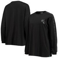 Women's The Wild Collective Black Austin FC Tri-Blend Long Sleeve T-Shirt