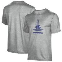 Men's Gray Chaminade University Silverswords Basketball Name Drop T-Shirt