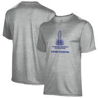 Men's Gray Chaminade University Silverswords Cross Country Name Drop T-Shirt