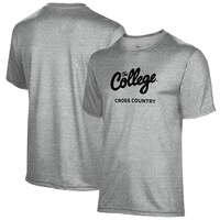Men's Gray Charleston Cougars Cross Country Name Drop T-Shirt
