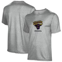 Men's Gray Minnesota State Mavericks Grandpa Name Drop T-Shirt