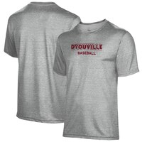 Men's Gray D'youville Saints Baseball Name Drop T-Shirt