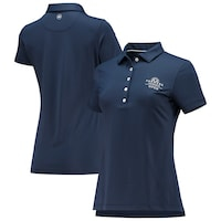 Women's Peter Millar Navy Farmers Insurance Open Perfect Fit Performance Polo