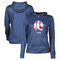 Women's Blue South Alabama Jaguars Band Pullover Hoodie