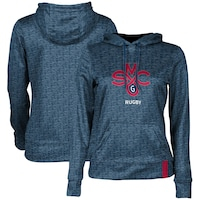 Women's Blue Saint Mary's Gaels Rugby Pullover Hoodie