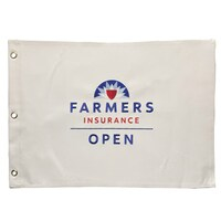 Farmers Insurance Open 20'' x 13.5'' Embroidered Hole Flag