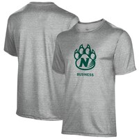 Men's Gray Northwest Missouri State Bearcats Business Name Drop T-Shirt