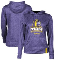 Women's Purple Tennessee Tech Golden Eagles Rowing Pullover Hoodie