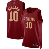Unisex Nike Darius Garland Wine Cleveland Cavaliers Swingman Jersey - Icon Edition