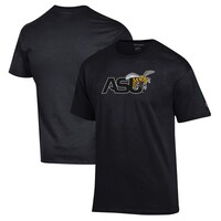 Men's Champion Black Alabama State Hornets Jersey T-Shirt