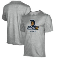 Men's Gray UNCG Spartans Business Name Drop T-Shirt